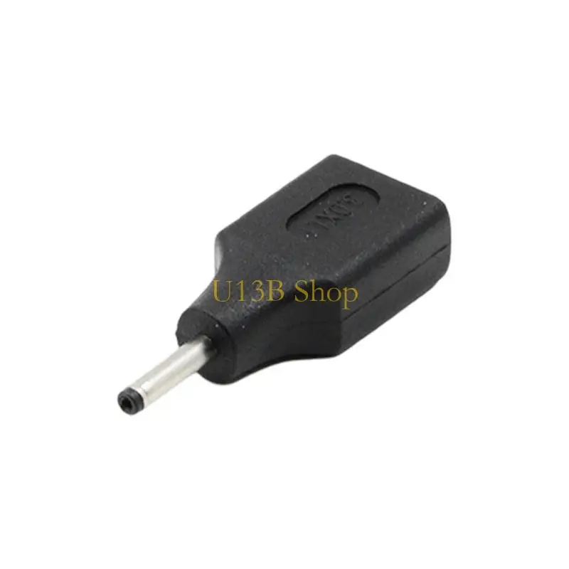 U13B Laptop Adapter Co końca prosta głowica USB Kobiece Adapter Złącze Black