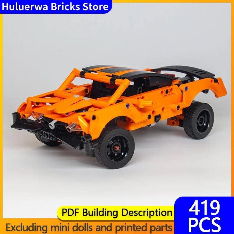 

Модель скоростного гоночного автомобиля MOC, строительные кирпичи, модель C, трофейный грузовик, модульная технология, детские праздничные подарки, сборные игрушки, костюм