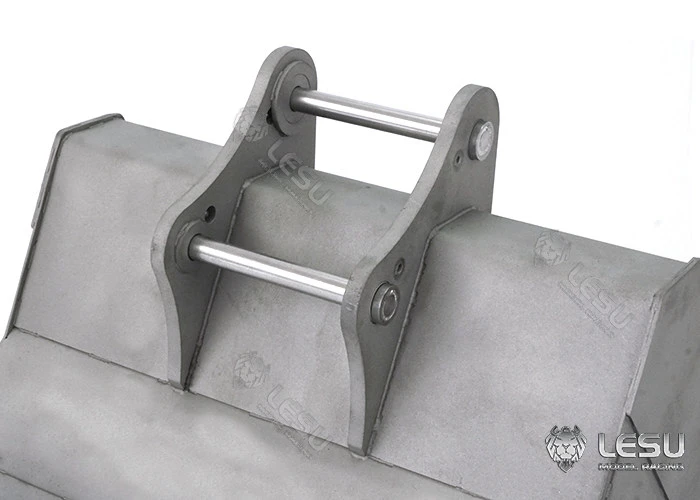 RC 1/14 umgerüsteter Schnellmontage-Metall-Eimer für Tamiya Hydraulikbagger, Lader, Muldenkipper, Tripper, DIY-Teile – Detail 10