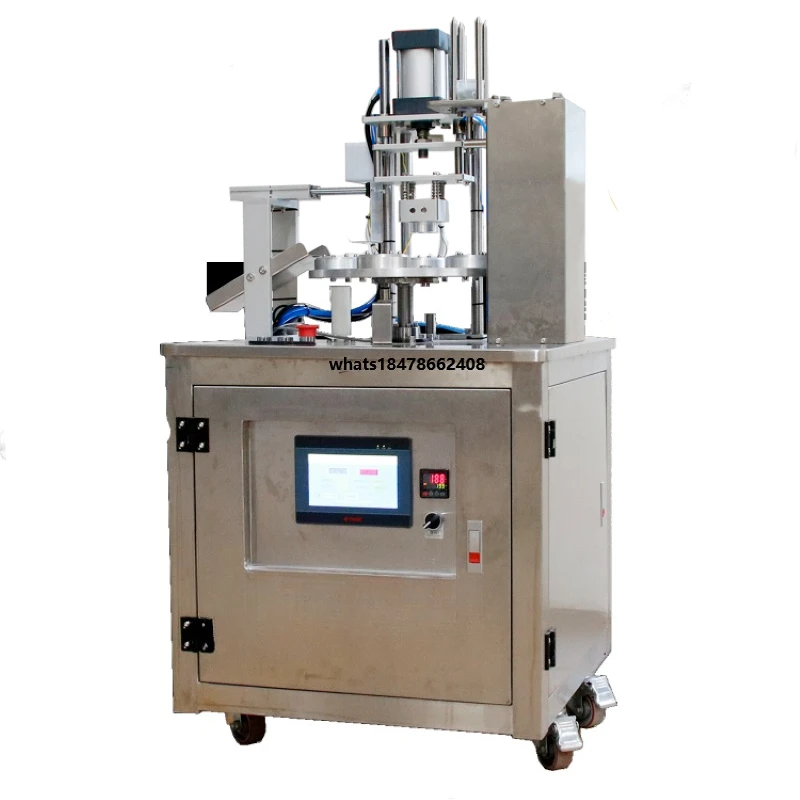 Hot Selling Semi-automatic Plastic Film Cup Sealer Rotary-type Film Sealing Machine Paper Lid Heat Sealing Machine