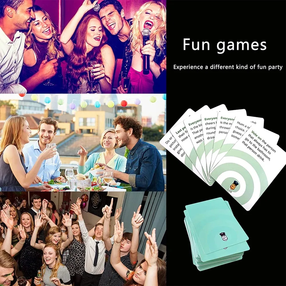 88 Cards Let\'s Get Drunk Game Desires for Adults Night Party Card Love Couples Board Games for Fun Strengthen Their Relationship