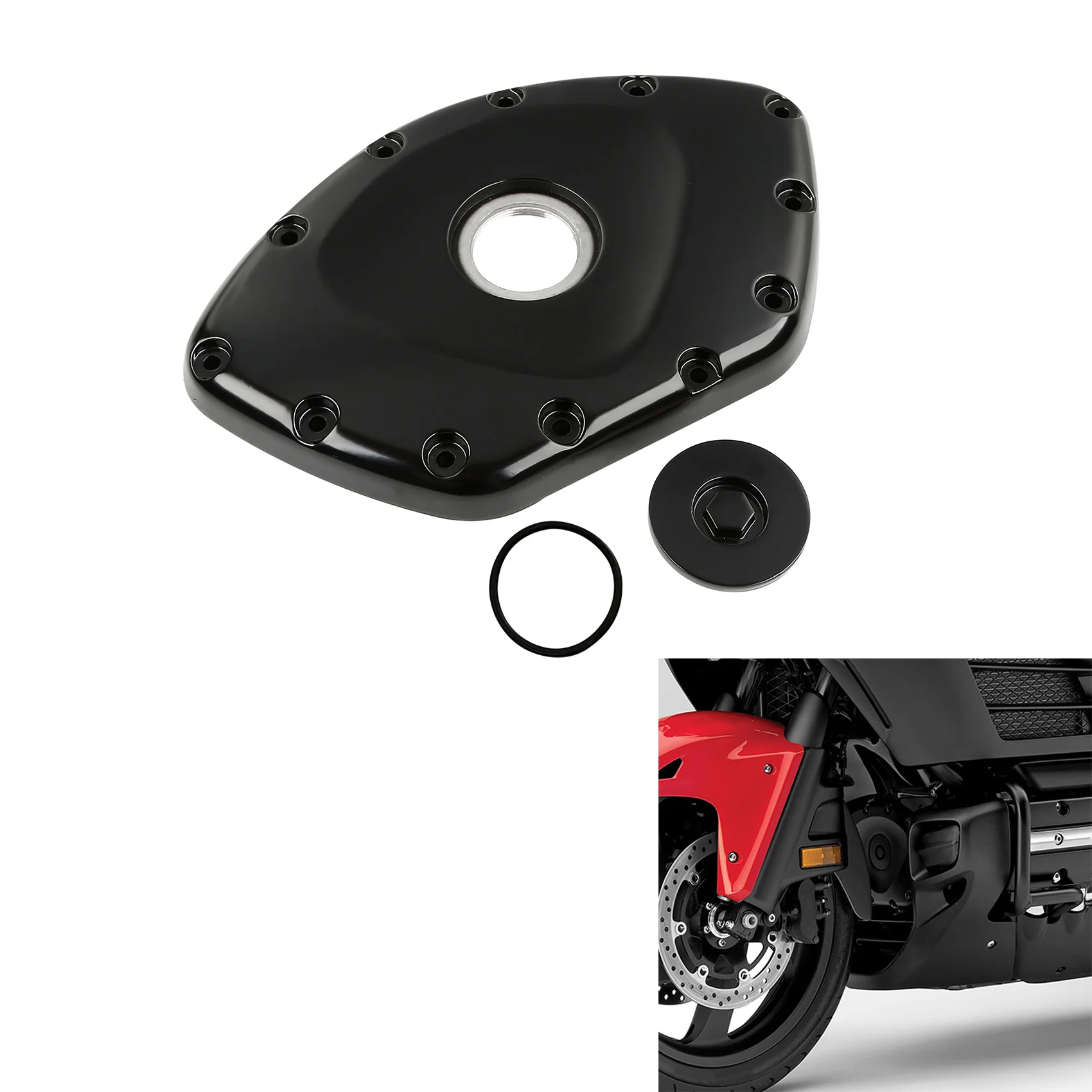 Timing Chain Cover For Honda GL1800 Goldwing 2001-2013 2012 2011 2010 2009 2008 2007 2006 2005 2004 2003 2002 Motorcycle