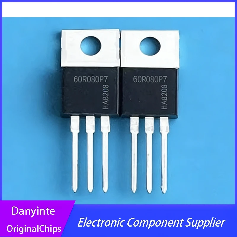 5Pcs/Lot  IPP60R080P7 60R080P7 TO-220