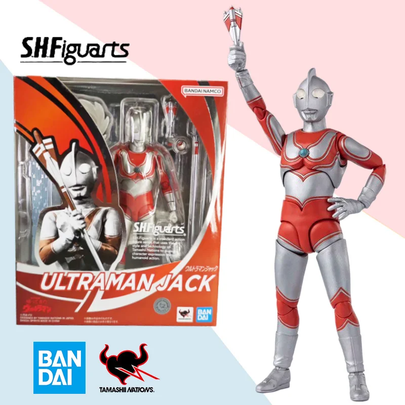 

Bandai original S.H.Figuarts SHF ULTRAMAN JACK anime action figure 15cm model ornaments collection toy birthday surprise gift