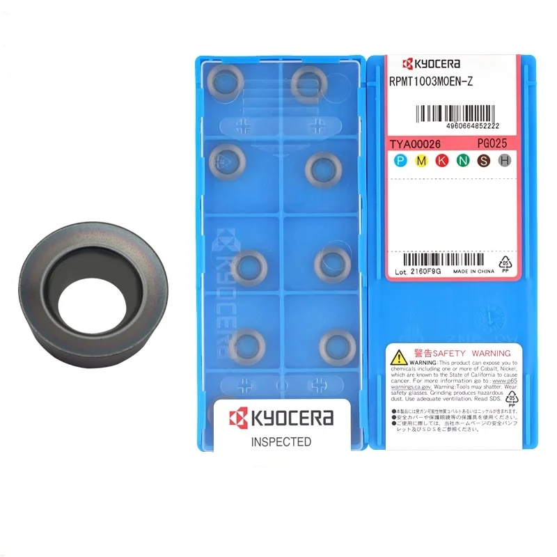 RPMT08T2M0EN-Z PG025 /RPMT10T3MOEN-Z PG025 /RPMT1003MOEN-Z PG025 /RPMT1204MOEN-Z PG025 CNC milling blade Carbide inserts 10Pcs