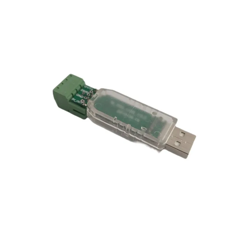 5V Wiegand to USB Converter Module Virtual Serial & Simulated Keyboard Output Plug And Play Access Control Signal Adapter