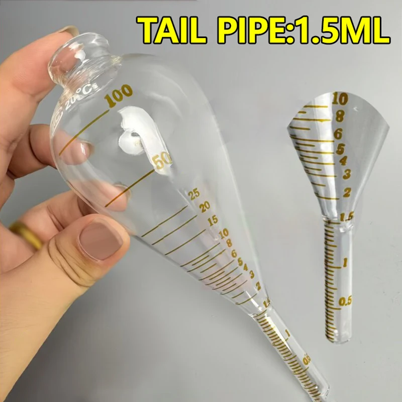 100ml magnetic suspension concentration measuring tube, 1.5ml tail tube, pear-shaped graduated concentration bottle