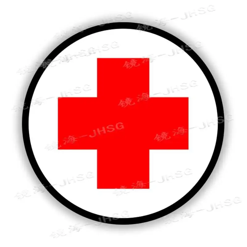 

Colors Personality PVC Decal For Red Cross Waterproof Car Sticker On Motorcycle Laptop Decorative