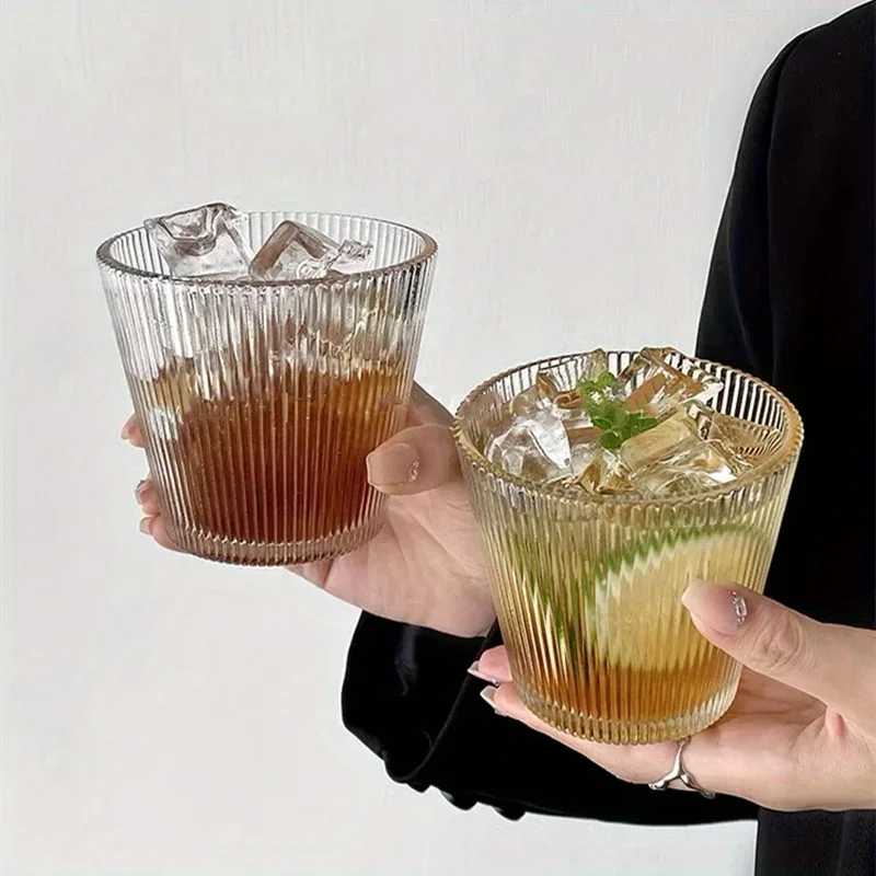 Versatile Glass Cup for All Beverages - Perfect for Tea, Juice, Coffee, Milk & Wine, Ideal for Home, Kitchen, Restaurant Use