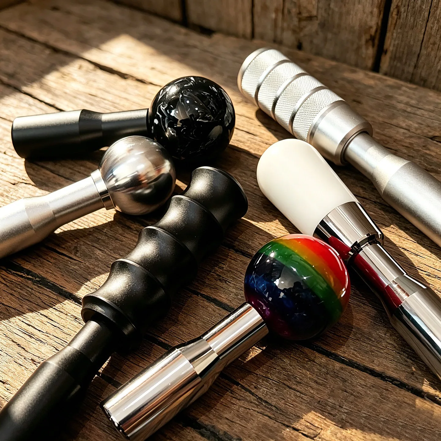 130mm 170mm Manual Gear Shift Shifter Lever Knob Extension Rod Stick Adapter 8mm 10mm 12mm