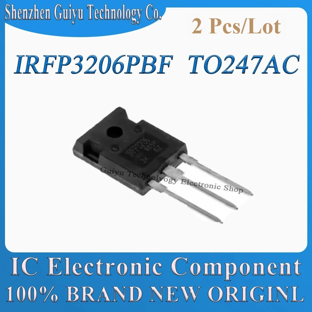 

2 Pcs/Lot IRFP3206PBF IRFP3206P IRFP3206 TO247AC IC Chip