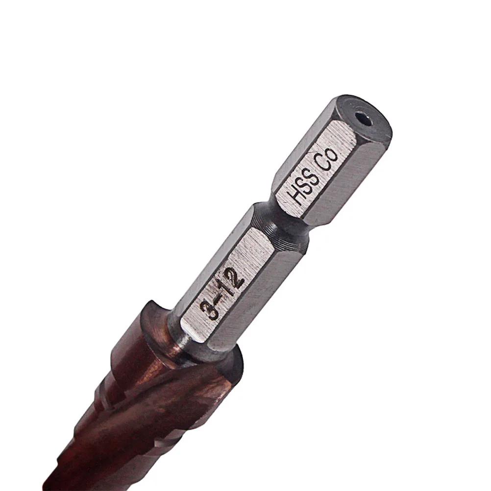 

3 12mm Guitar Drill Tool Pickup Bit Instrument Reaming Nail Drilling Step Drill Deburring Chamfering Metal Hole