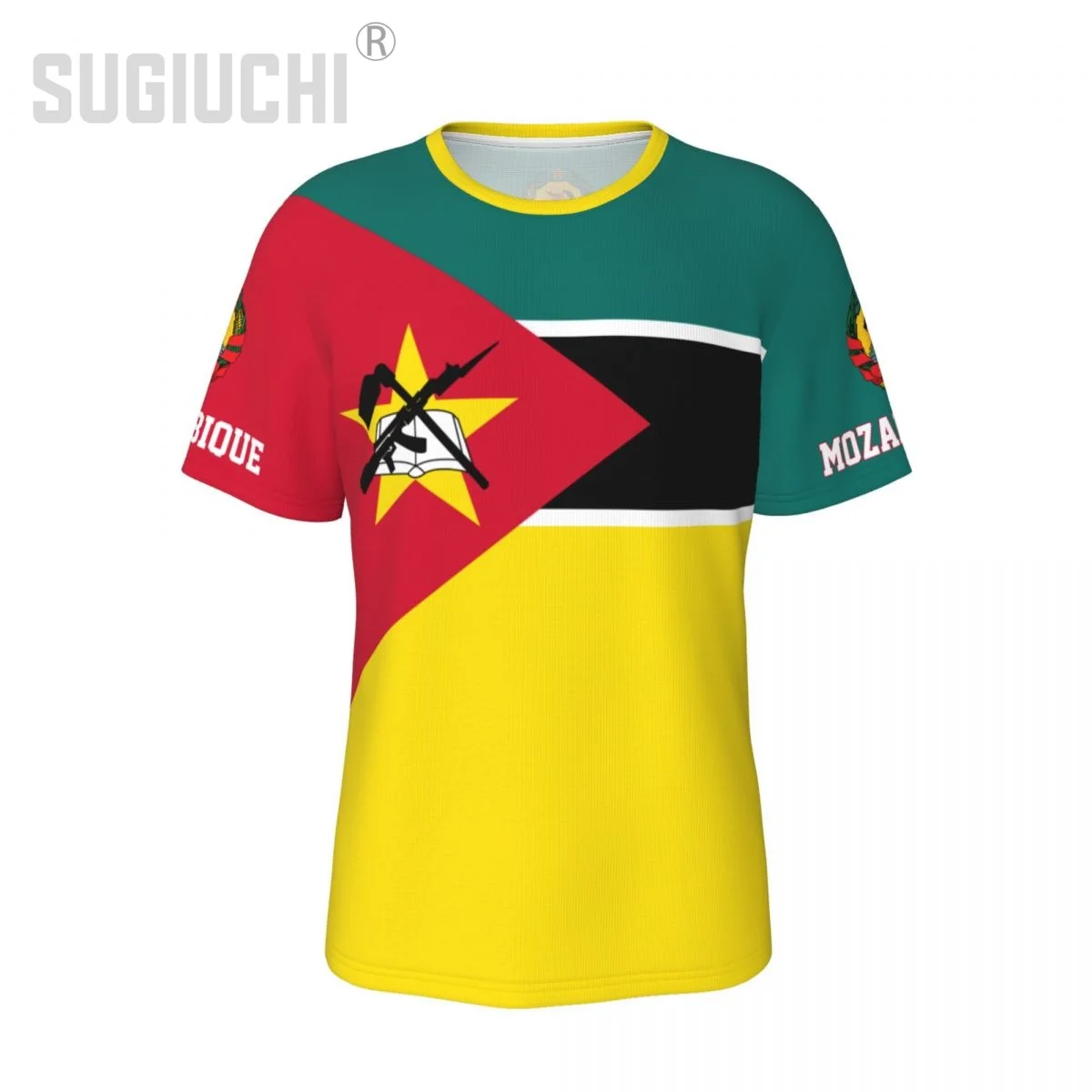 Unisex Nation T-shirt Mozambique Flag Mozambican T-shirts jersey For Men Women Soccer Football Fans Gifts Custom clothes tee