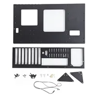 Computer Open Case Rack Support X79 X99 Dual Servers Mainboard DIY Computer Open Chassis Rack for ATX M ATX ITX Motherboard 2