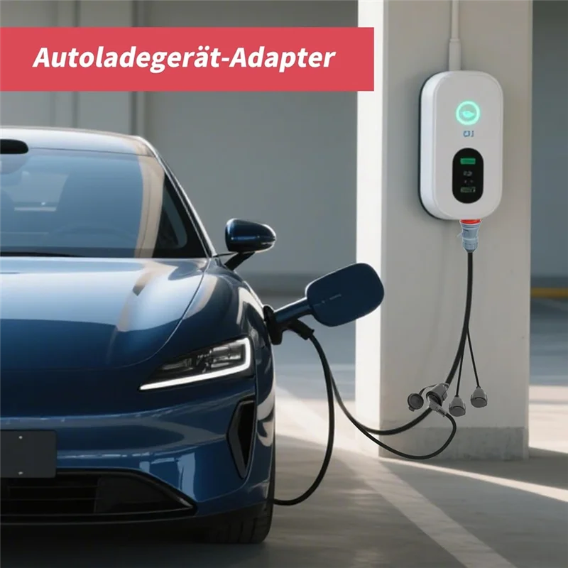 كابل محول GYTB-Camping CEE مع غطاء مفصلي وقابس اتصال تأريض للقافلة والاستخدام الصناعي والخارجي