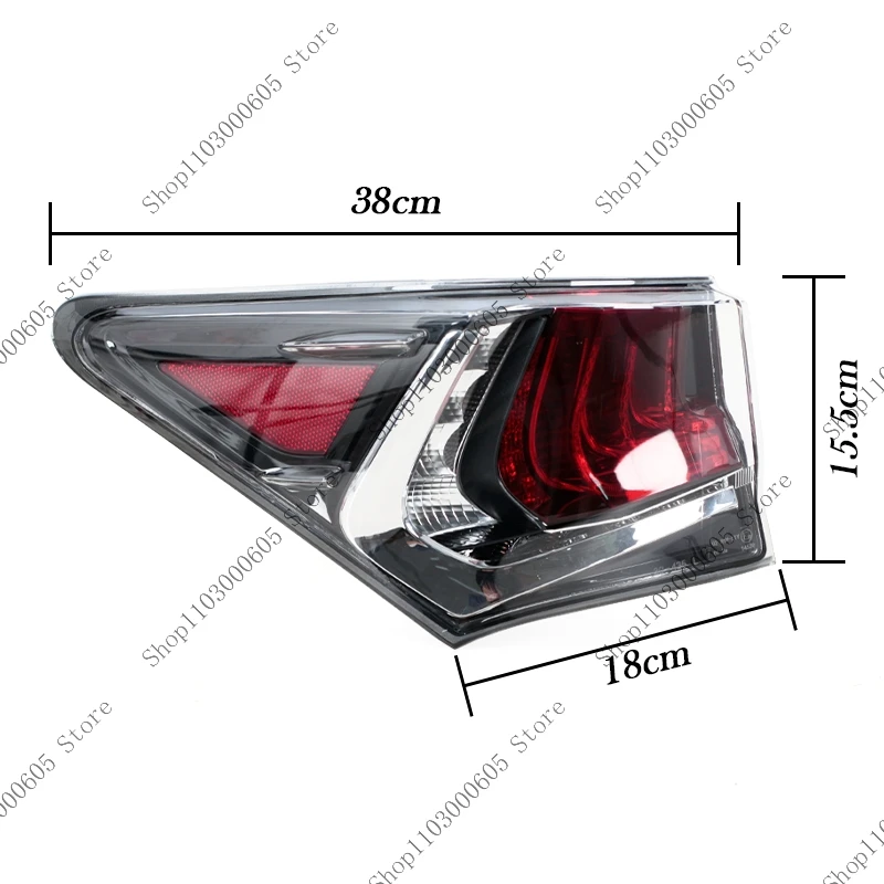 For Lexus GS350 GS300 GS450h 2016-2020 Auto Accessories Tail Light Assembly Turn Signal Driving Light Reverse Brake Light