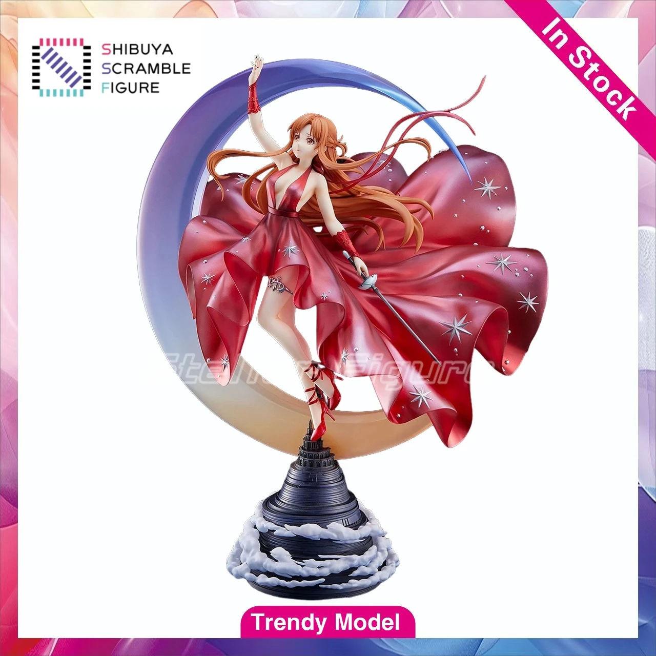 

【TM】In Stock SSF Sword Art Online Asuna 1/7 Figures Model Toy Gift Collection Ornament
