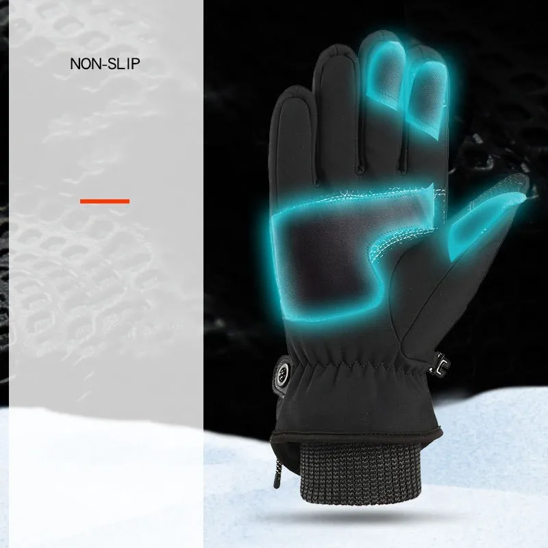 Winter Fietsen Ski Handschoenen Mannen Ultralichte Thermisch Warm Touchscreen Motorfiets Snowboard Accessoires