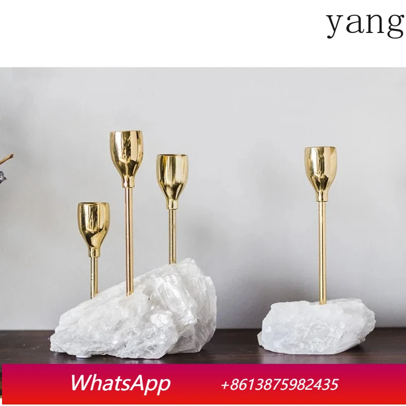 

LH natural plaster-based candlestick decoration desktop decoration home aromatherapy container