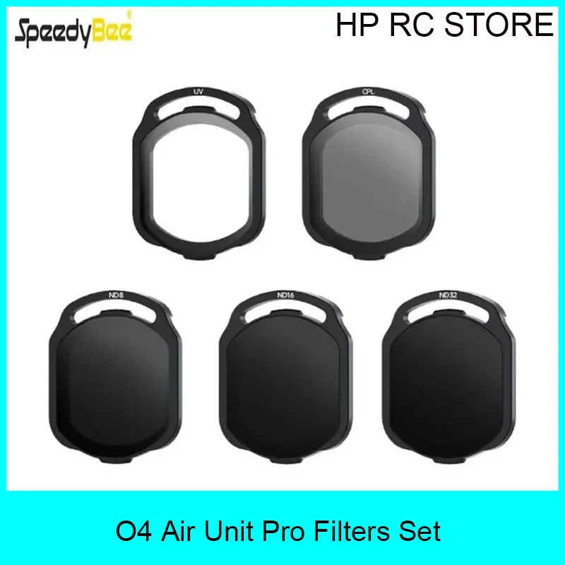 SpeedyBee O4 Air Unit Pro Filters Set UV/CPL/ND8/ND16/ND32 Compatible with the O4 Air Unit Pro FPV Lens