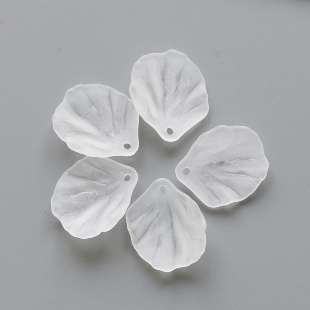 

Colorful Petal Flower Pendant Simulation Popularity White DIY Accessories