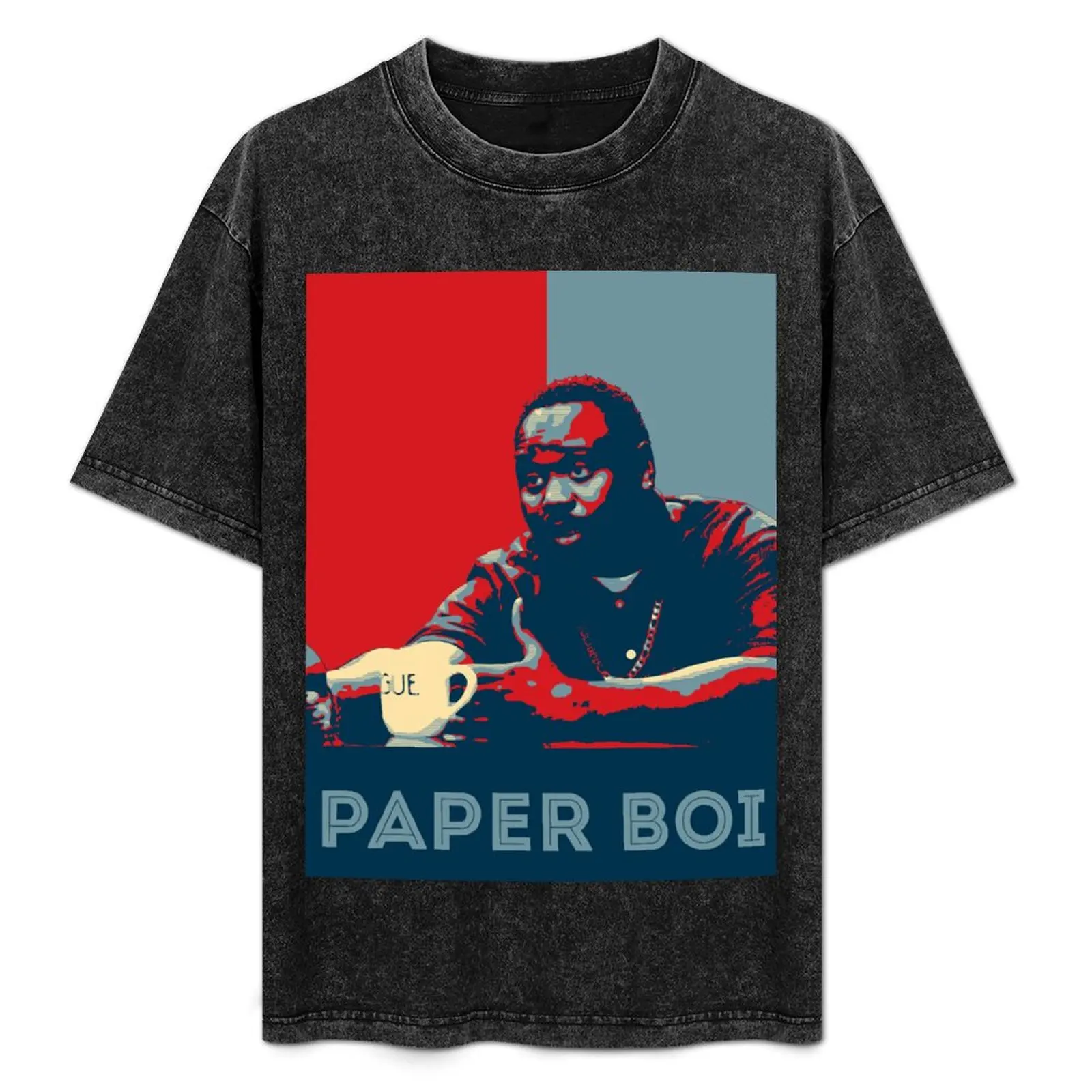 

Paper-Boi-Hope-Poster-Atlanta T-Shirt street wear T-shirts oversize plus size clothes mens white t shirts