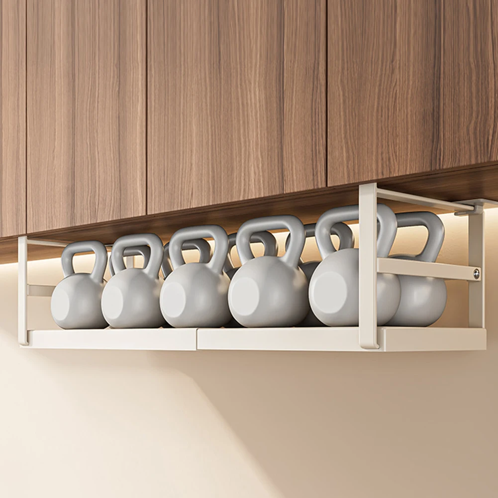 

Extendable Heavy Duty Under Cabinet Organizer Under Cabinet Shelf Hanging Holder for Pantry Cabinet Laundry Room Shoe Rack