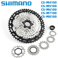 Shimano Deore CS M4100/5100/6100/7100/8100 Cassette 10/11/12S K7 42/ 46/51T Mountain Bike Sprocket 10/11/12V