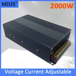2000W Adjustable Switching Power Supply 0-24V 26V 28V 36V 48V 60V 72V AC To DC High Power SMPS For Charging Batteries