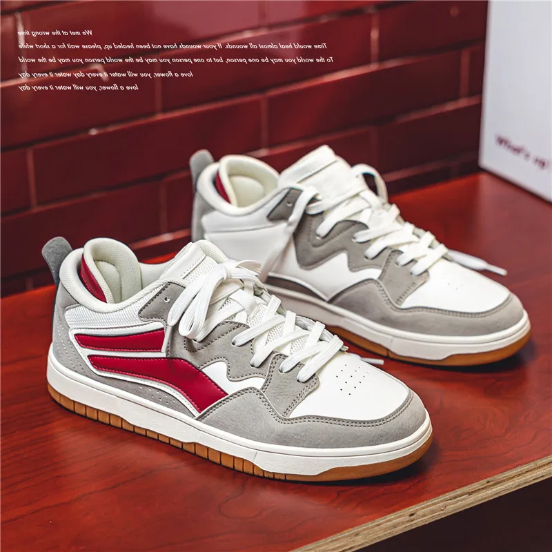 

2024 casual men's size board shoes men's spring all the Hong Kong wind sports casual shoes men's shoes