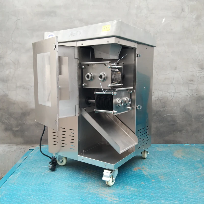 Vertical Commercial Meat Cutter Fresh Meat Vegetable Slices Cut Silk Cutter Machine Stainless Steel Meat Slicer