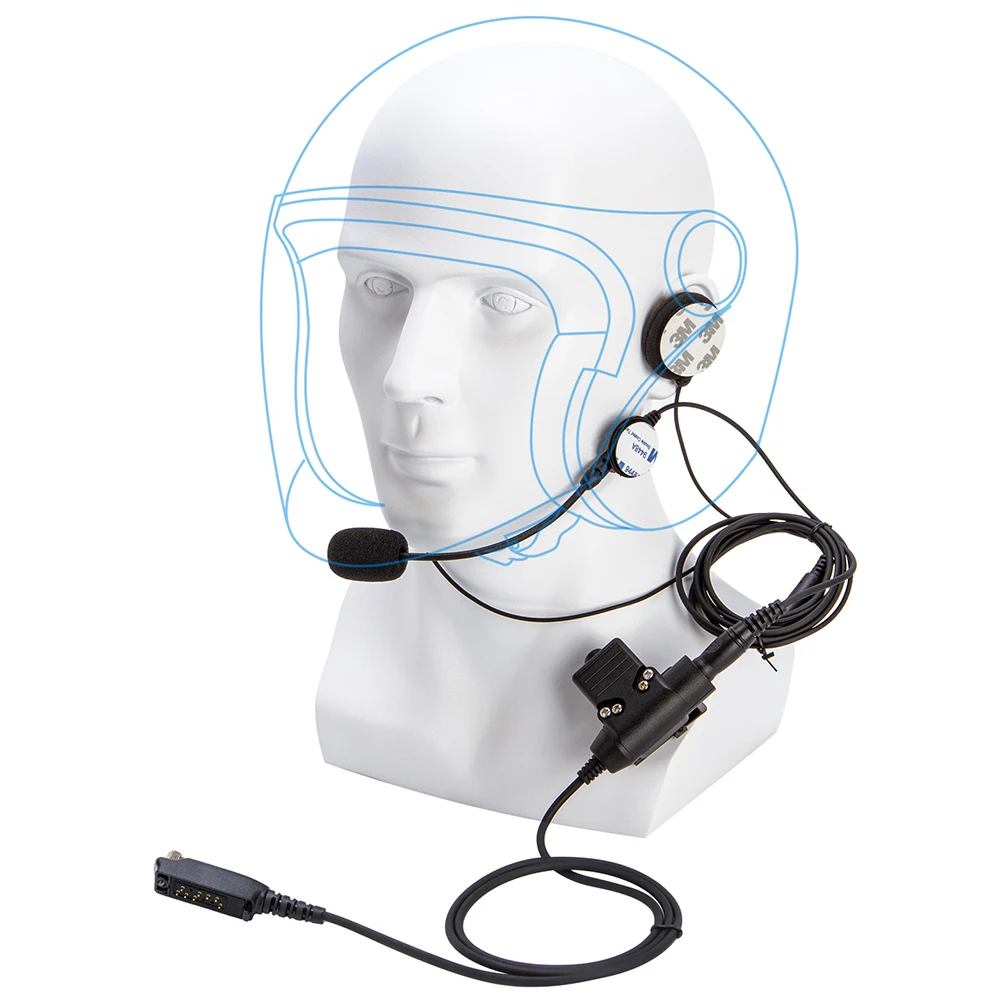 

U94 PTT+Universal Aviation Headset Pilot Headphone for Sepura Stp8000 Stp8030 Stp8035 stp8038 Radio