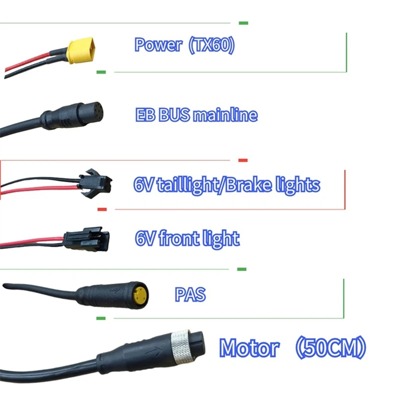 For G062 Hub Motor 48V 30A 1000W Controller UART Ebike Motor Controller Replacement Electric Bicycle Accessories