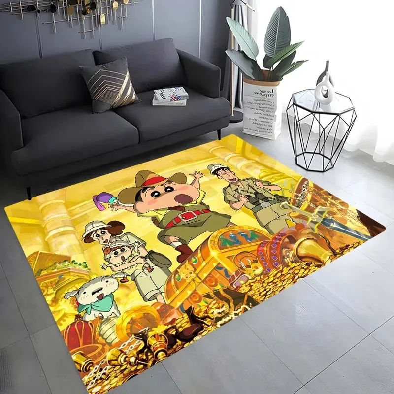 3D printed cartoon pattern carpet living room bedroom home decor carpet garden lawn mat kitchen bathroom mat birthday present