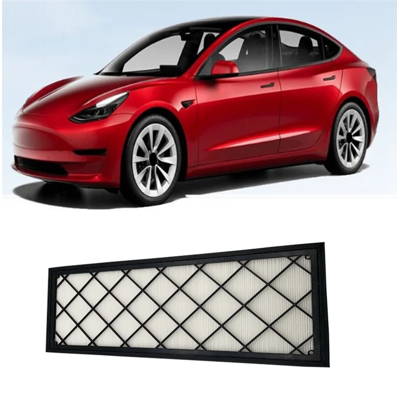 

R1-HEPA Air Conditioning Filter External Filter Carbon Cloth Filter 1658375-00-A For Tesla Model 3 Y 2021-2023 CU47025-2