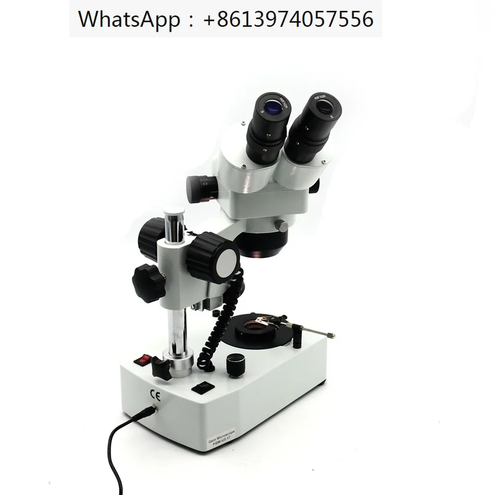 Fable Brand Professional Binocular Stereoscopic Gemological Laboratory Optical GIA Standard instrument Tools Microscope