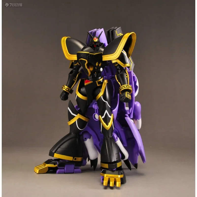 Bandai genuíno super evolução soul série digital tiranossauro série alfa besta transformável modelo brinquedo colecionável