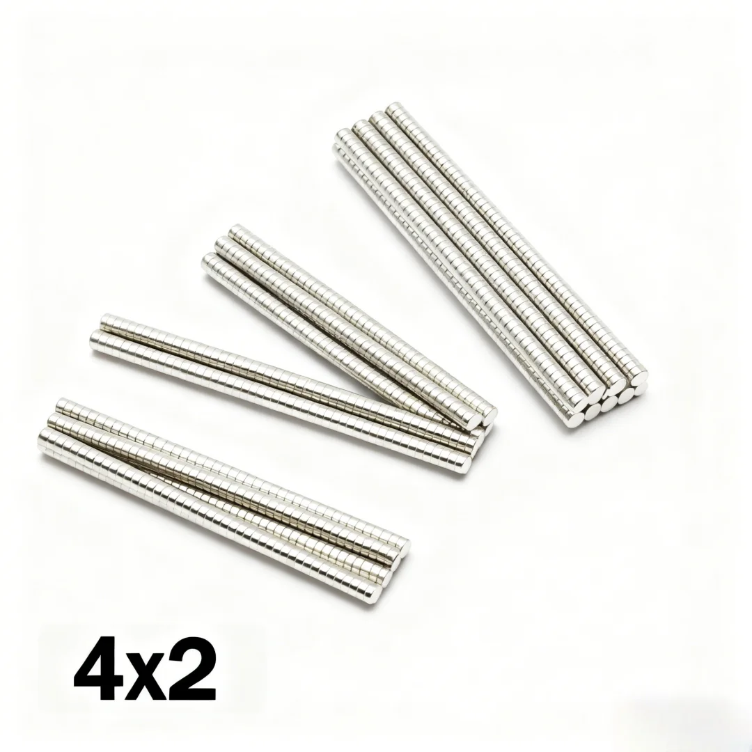4x2mm Super Strong Magnet N35 Round Magnetic NdFeB Neodymium Magnet Powerful Disc imanes Refrigerator Magnets