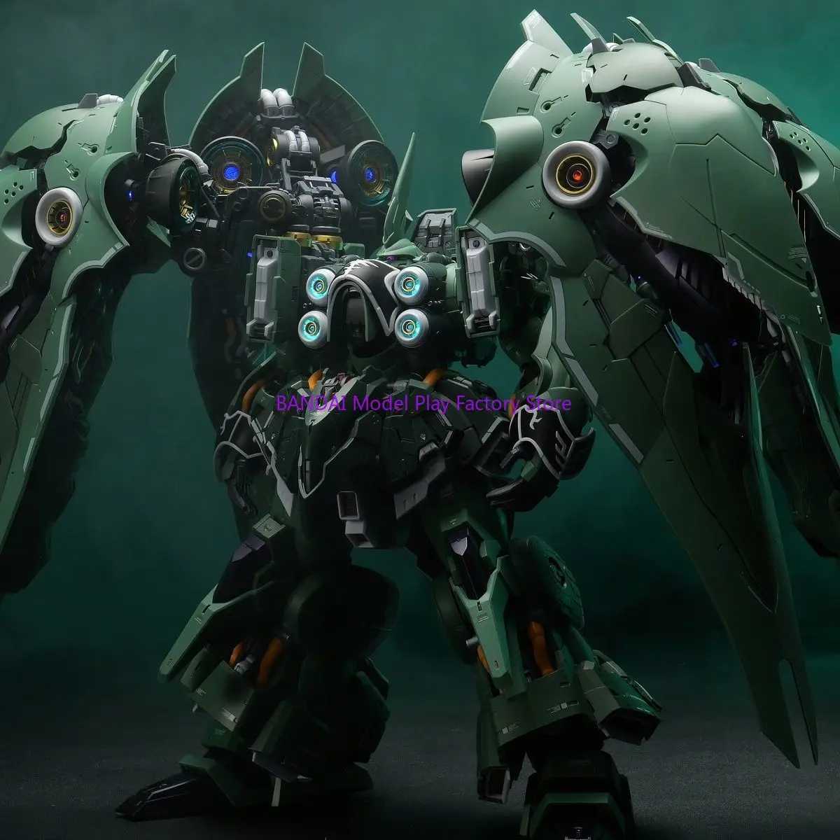 Kit de Modelo para Armar AXIS MODEL WORKS Kshatriya Escala 1/100 con Lámpara Luminosa, Figura de Acción OSIRIS AERIAL DOMINATOR, Juguete de Plástico