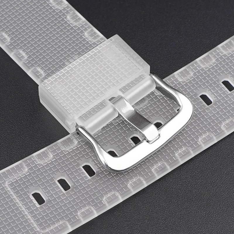 Bracelet de montre en TPU à dégagement rapide, bracelet de montre pour mol g-shock, bracelet de sport de poignet, sangles de plongée, revenu 2100, GM2100, 16mm