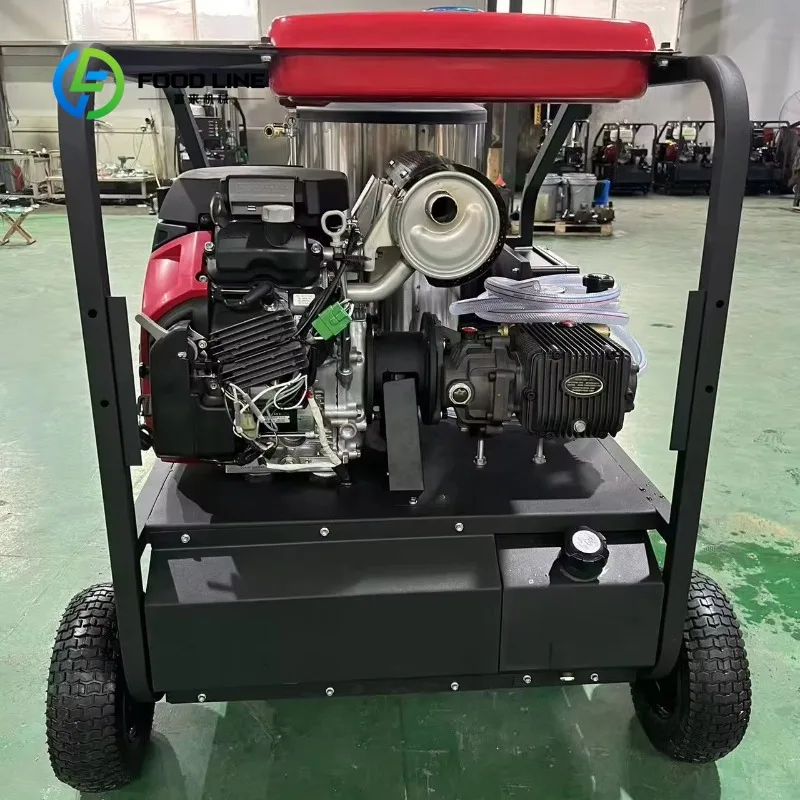 Customized High Power Fuel Driven High Pressure Washer For Outdoor Engineering Farm Industrial Surface Deep Cleaning