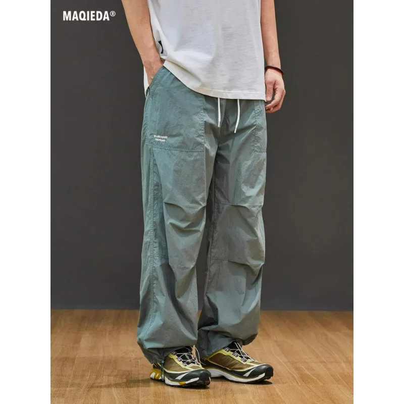 Pantalones de hombre Old Money, ropa de marca japonesa, Joggers, Ropa de Trabajo militar, pantalones de refrigerador de verano, ropa técnica, pantalones de chándal holgados para hombre