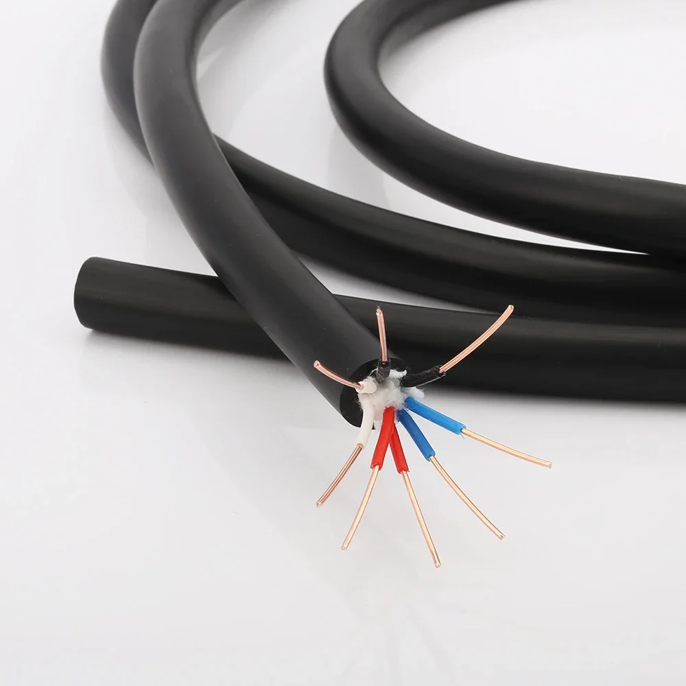 Audiocrast AS0801 Cavo per altoparlanti in rame puro OFC solido Cavo per altoparlanti sfusi OFC a 8 core