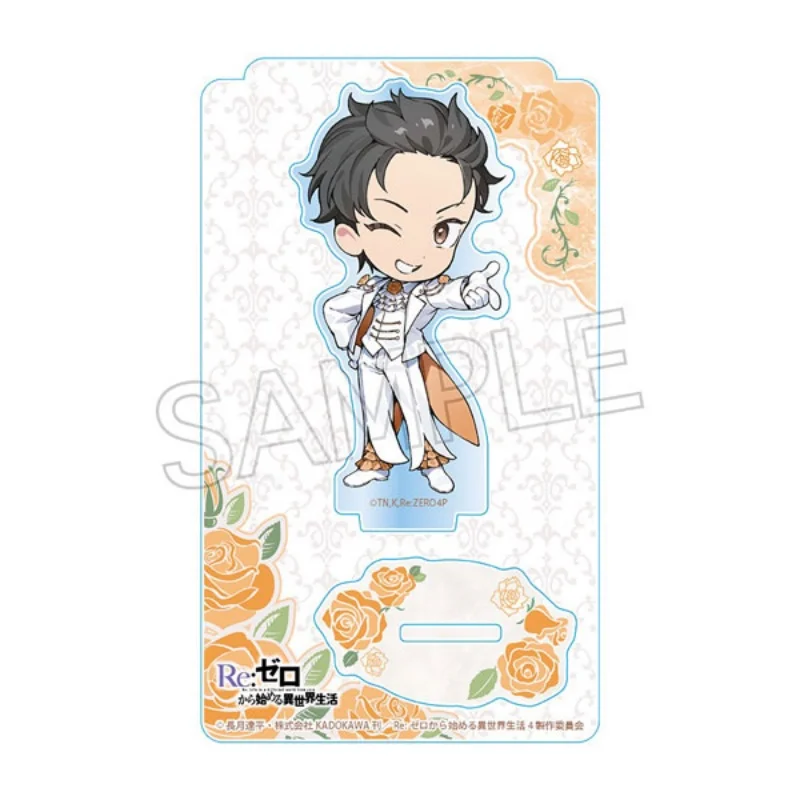 Re:ZERO‑Starting Life in Another World‑ Popular Anime Acrylic Display Stand Cartoon Character Figure Desktop Ornament Keychain