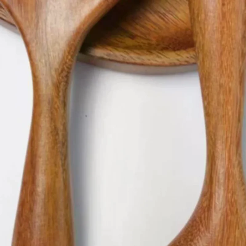 Masajeador de cuero cabelludo de cinco garras de sándalo dorado Natural, herramienta Gua Sha, rascador de espalda, Spa, peine de masaje meridiano de mano, cuidado del cabello