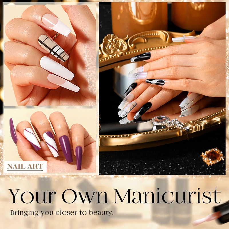 ROSALIND 미니 5ML 젤 매니큐어 컬러 매니큐어 광택 탑 코트 내구성 매니큐어 UV 조사 건조 네일 램프.