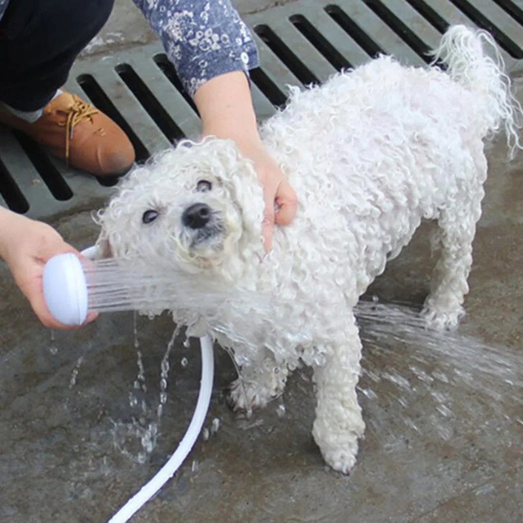 Shower  Plastic Pet Washing Spray Sink Bath Tub Sprinkler Pet Shower Sprayer Cleaning Tool