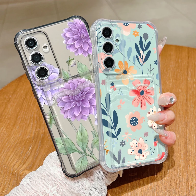 Colorful Flower Wallet Case Fo - Phone Cases With Wallet ulasan dan harga