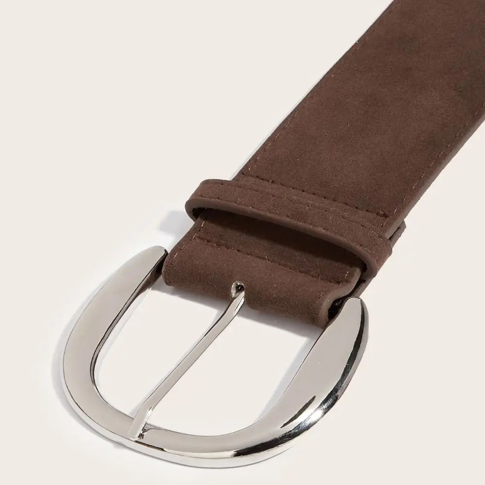 أنماط ميلارد جلد الغزال حزام عريض تصميم فاخر عادية دبوس مشبك حزام الخصر العصرية تنوعا الأعمال حزام الخصر الهدايا #4