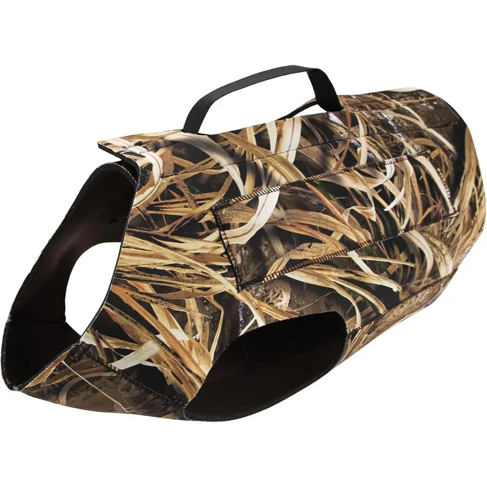 

Ошейник-жилет GUGULUZA из неопрена 5 мм для охотничьих собак – камуфляжный жилет для собак-охотников с подушками для лап, светоотражающими ручками и водонепроницаемой защитой